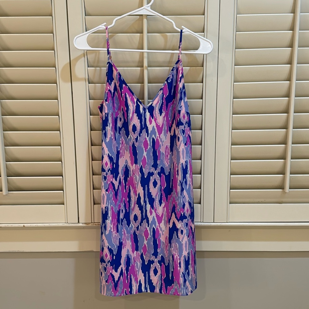 Lilly Pulitzer- Spaghetti Strap Mini Dress- Size XS- Multicolor